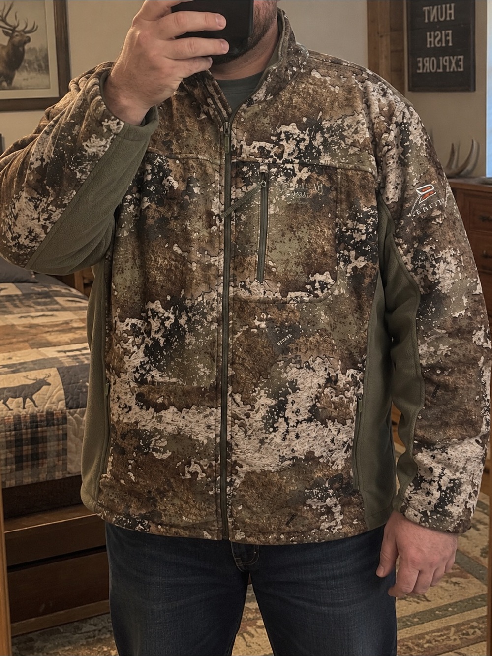 RedHead Scentinel Tech Windproof TrueTimber Strata Hunting Jacket Men’s 3XL